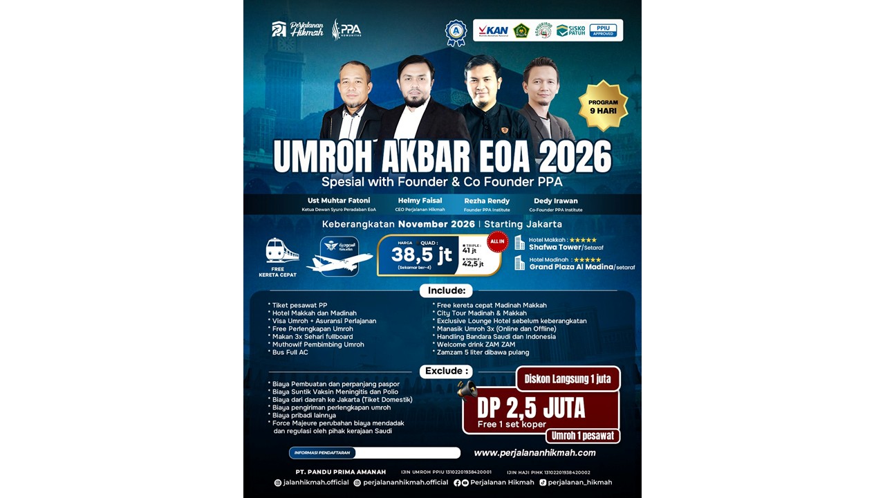 Umroh Akbar EOA (PH) November 2026
