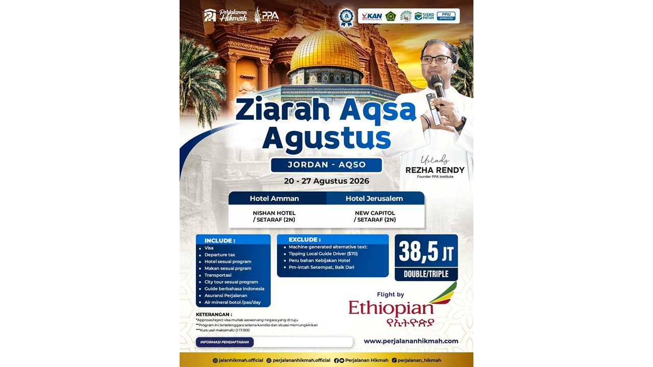 Ziarah Aqso (PH) Agustus 2026