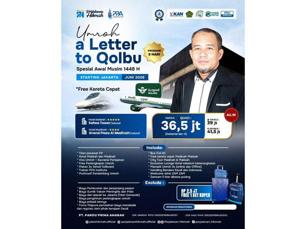 Umroh A Letter to Qolbu 2026